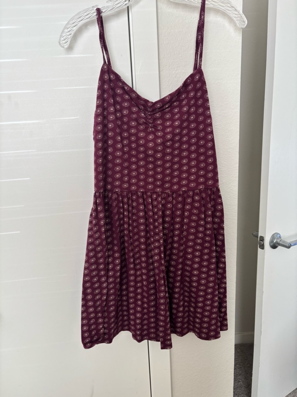 LOFT Plum Textured Dress